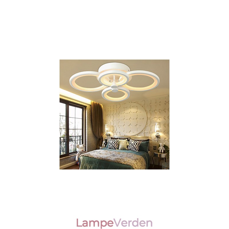 42W Flush Mount moderne moderne maleri metal
