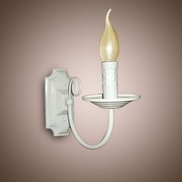 Enkel moderne væglampe stearinlys Enkelthovedlampe Korridor Sengelampe