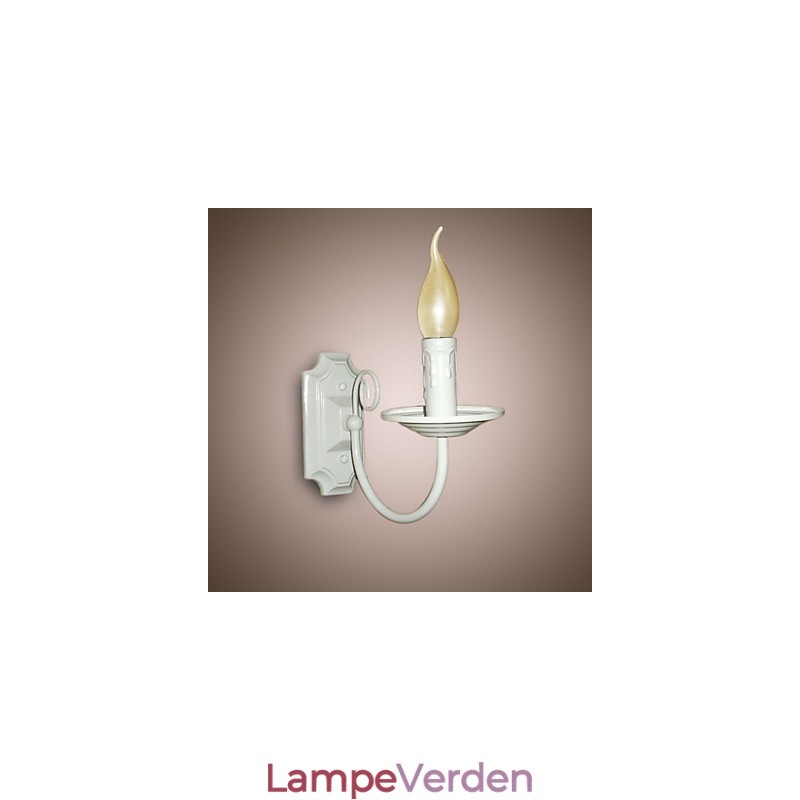 Enkel moderne væglampe stearinlys Enkelthovedlampe Korridor Sengelampe