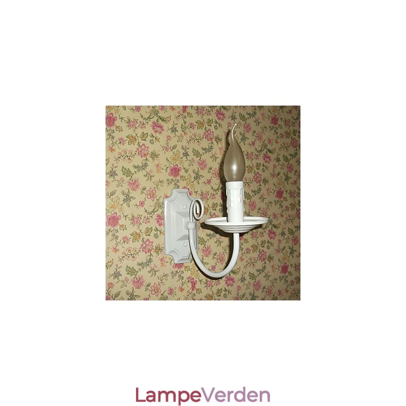 Enkel moderne væglampe stearinlys Enkelthovedlampe Korridor Sengelampe