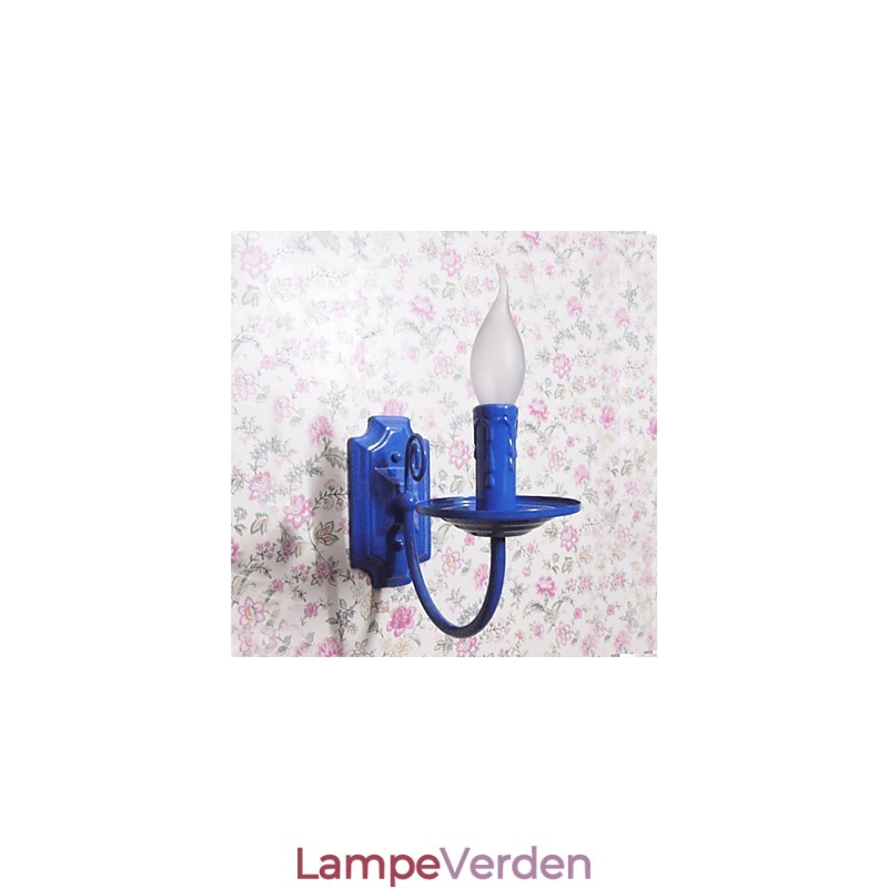 Enkel moderne væglampe stearinlys Enkelthovedlampe Korridor Sengelampe