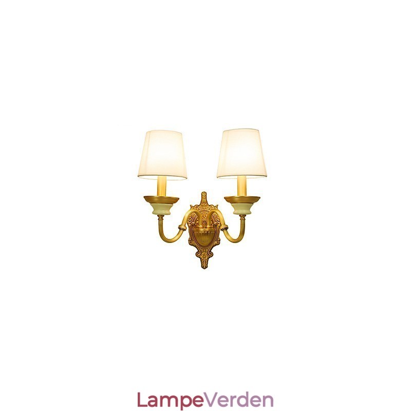 Enkel Country Traditionel Klassisk Messing Funktion til Mini Style Uplight Væglamper Væglampe