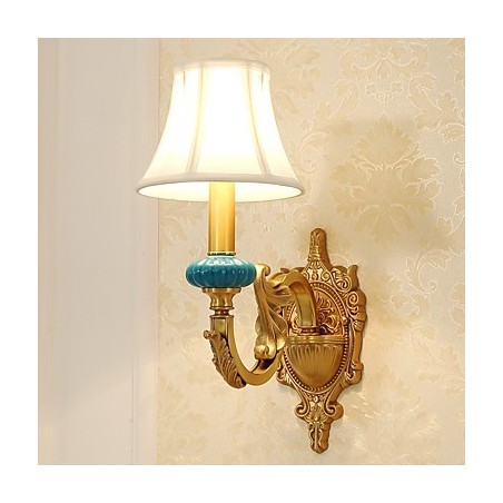 Enkel Country Traditionel Klassisk Messing Funktion til Mini Style Uplight Væglamper Væglampe Enkel Country Traditionel Klassisk Messing Funktion til Mini Style Uplight Væglamper Væglampe