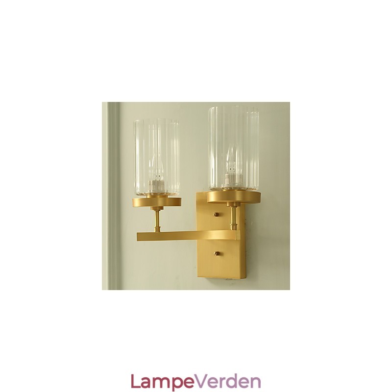 Traditionel klassisk country messing funktion til Mini Style Uplight Wall Sconces Wall Light