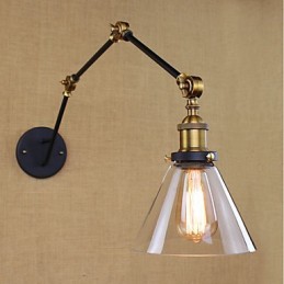 Enkel Vintage Country Retro Malerifunktion til Swing Arm Øjenbeskyttelse Ambient Light