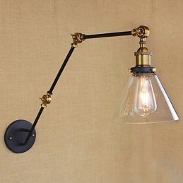 Enkel Vintage Country Retro Malerifunktion til Swing Arm Øjenbeskyttelse Ambient Light