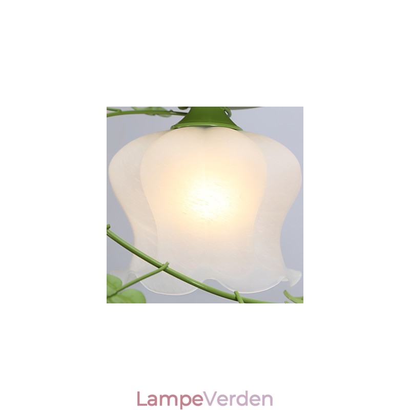 Valentinsdag Rosenhavens blomster og planter absorberer kuppellys