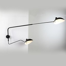 Loft Amercian Countryside Industriel stil Vintage væglamper til soveværelset Kantinerum Kaffeværelse og bar Dekorer væglampe