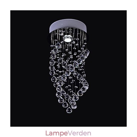 Moderne moderne krystal krom krystal indbygningsmontering