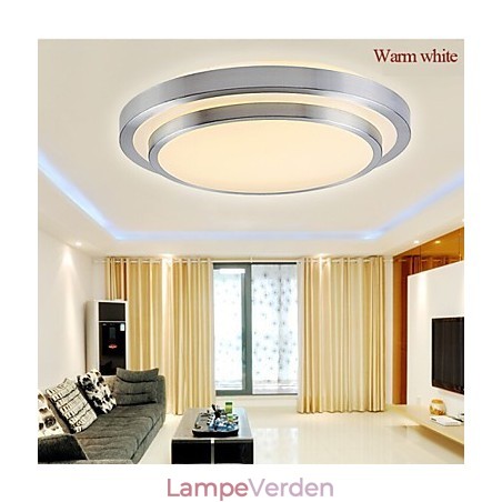 Flush Mount Lights Lys Runde Enkel Moderne Diameter 29CM