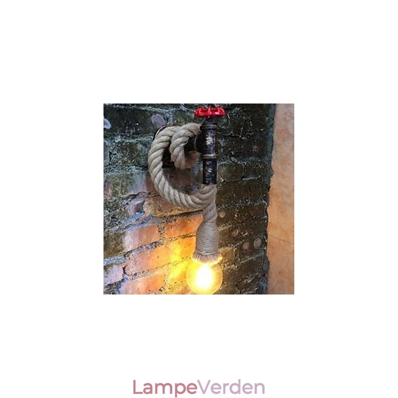 Rustik Lodge maleri funktion til omgivende lys væglamper væglampe