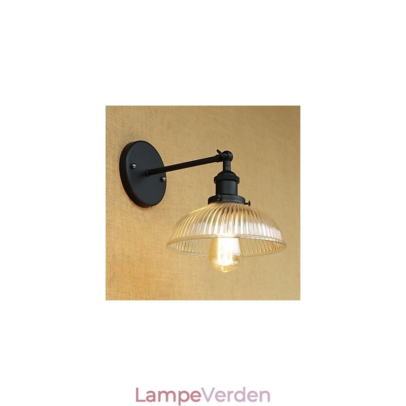 Country Retro Painting Feature til Mini Style Øjenbeskyttelse Ambient Light Wall Sconces