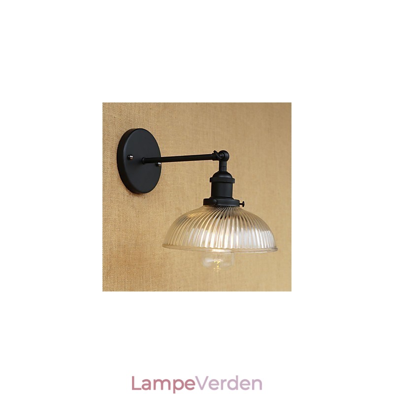 Country Retro Painting Feature til Mini Style Øjenbeskyttelse Ambient Light Wall Sconces