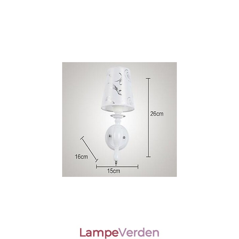 Moderne moderne galvaniseret Feature Uplight Væglamper Væglampe