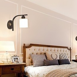 Country Modern Contemporary Feature for Mini Style Øjenbeskyttelse Ambient Light Wall Sconces Wall Light