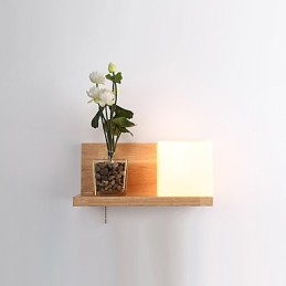 Country Feature for Mini Style Øjenbeskyttelse Ambient Light Wall Sconces Wall Light