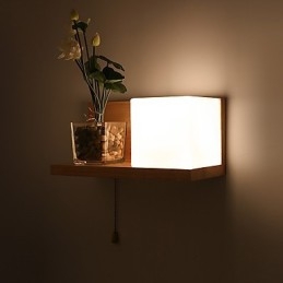 Country Feature for Mini Style Øjenbeskyttelse Ambient Light Wall Sconces Wall Light