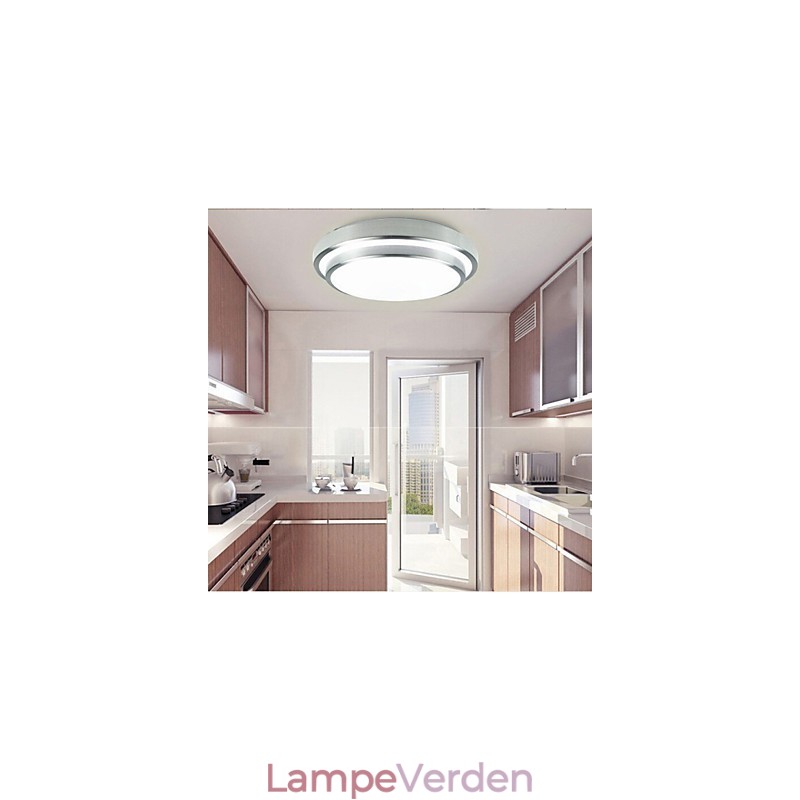 Flush Mount Lights Lys Runde Enkel Moderne Diameter 29CM