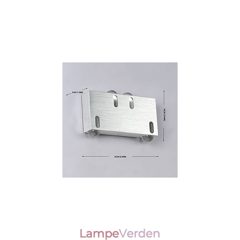 Moderne moderne malerfunktion til væglamper med omgivende lys