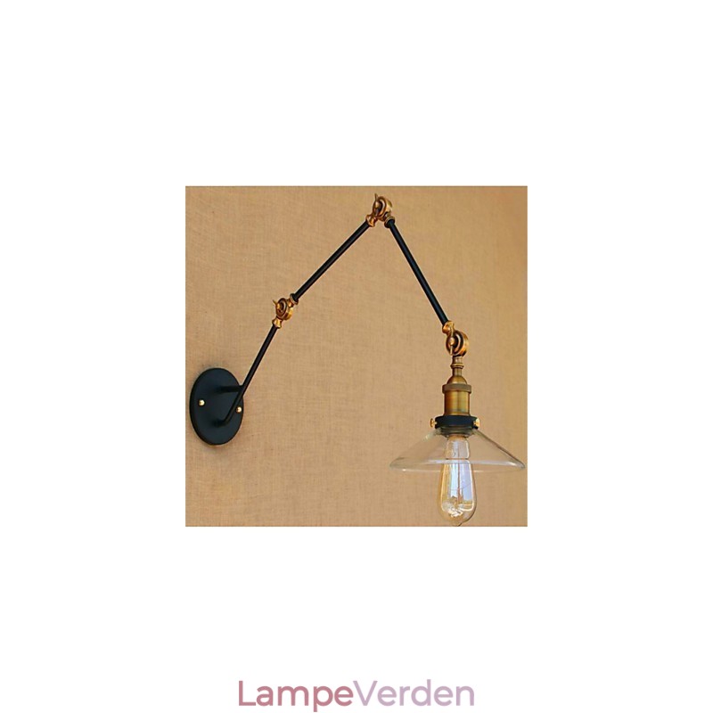 Rustik Lodge Country Chrome-funktion til svingarm omgivende lys svingarmslys