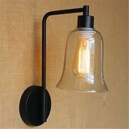 Rustik Lodge Country Black Oxide Finish Funktion til svingarm omgivende lys