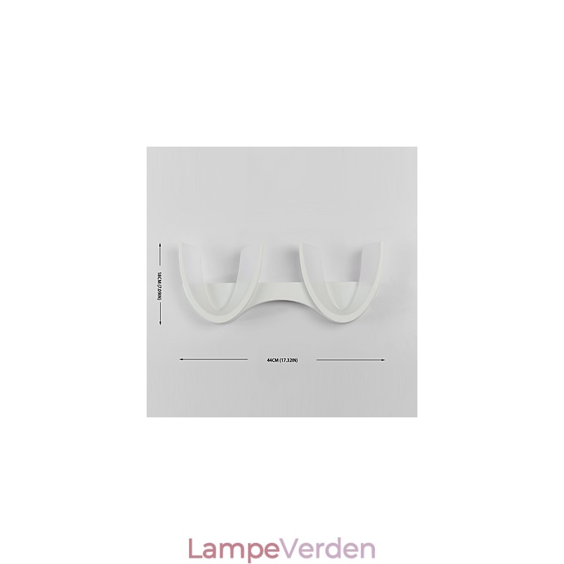Moderne moderne malerfunktion til væglamper med omgivende lys