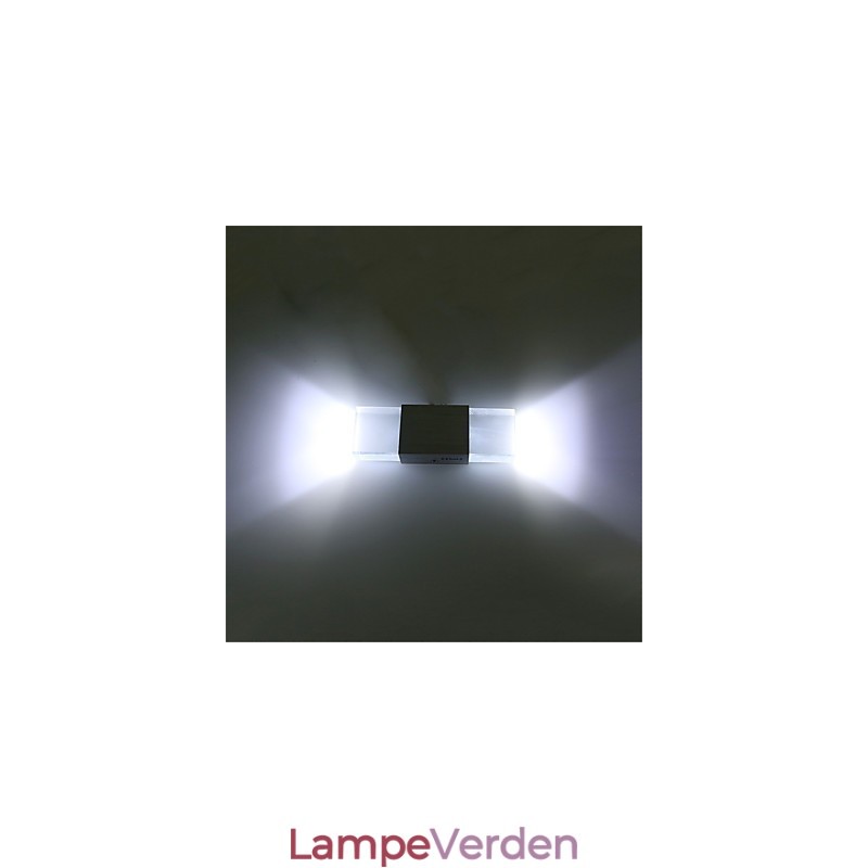 6 fluorescerende rørfatning Moderne moderne skinnende funktion til omgivende lys Væglamper Væglampe