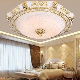 Moderne moderne metal flush Mount