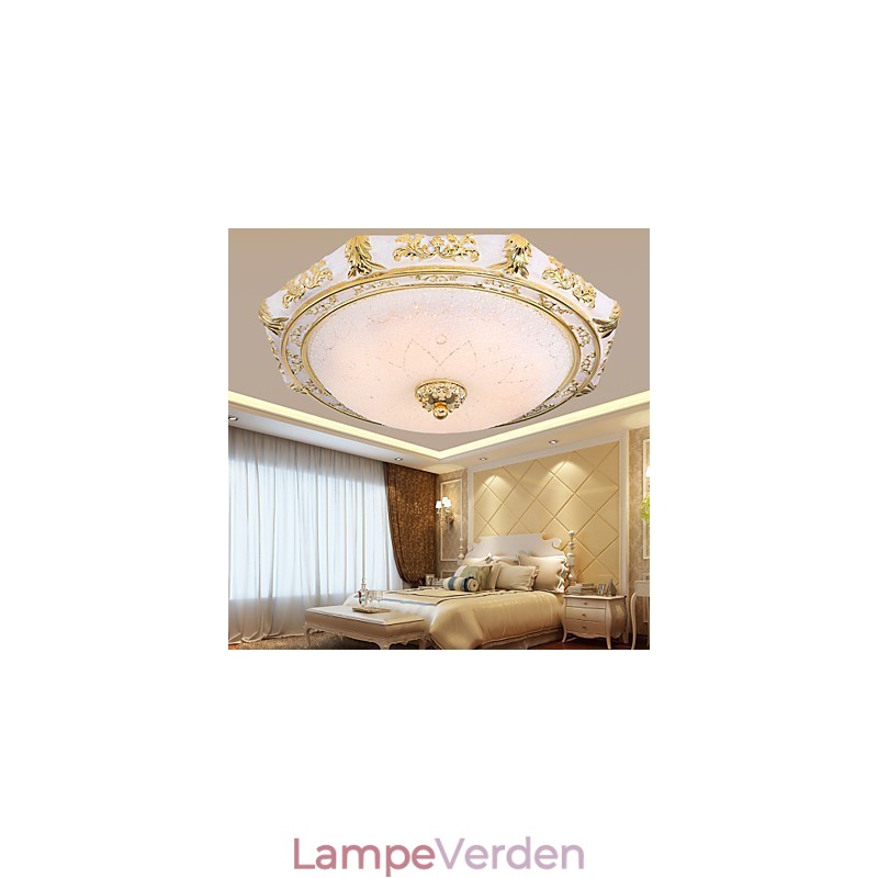 Moderne moderne metal flush Mount