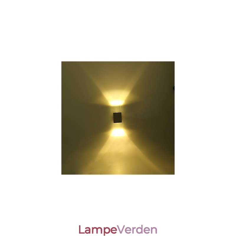 6 fluorescerende rørfatning Moderne moderne skinnende funktion til omgivende lys Væglamper Væglampe