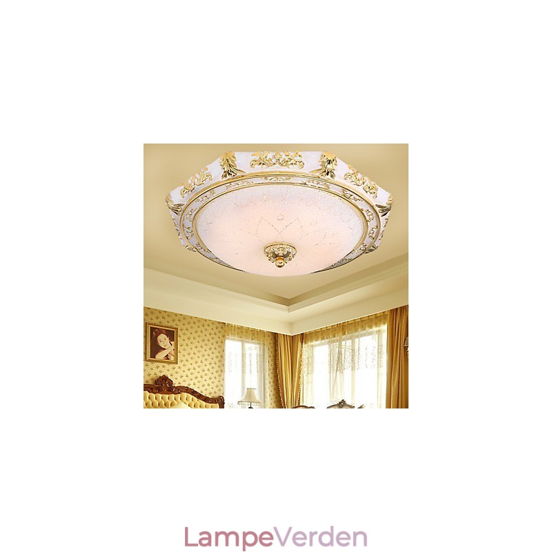 Moderne moderne metal flush Mount