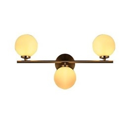 Glasvæglampe Moderne moderne bronzefunktion til Mini Style Uplight væglamper Væglampe