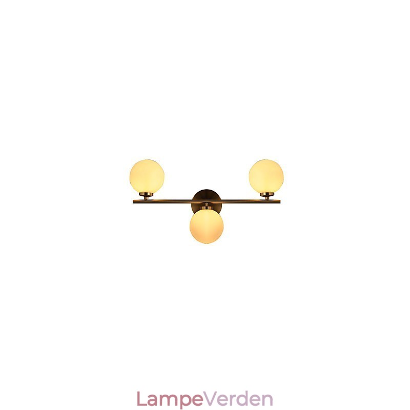 Glasvæglampe Moderne moderne bronzefunktion til Mini Style Uplight væglamper Væglampe