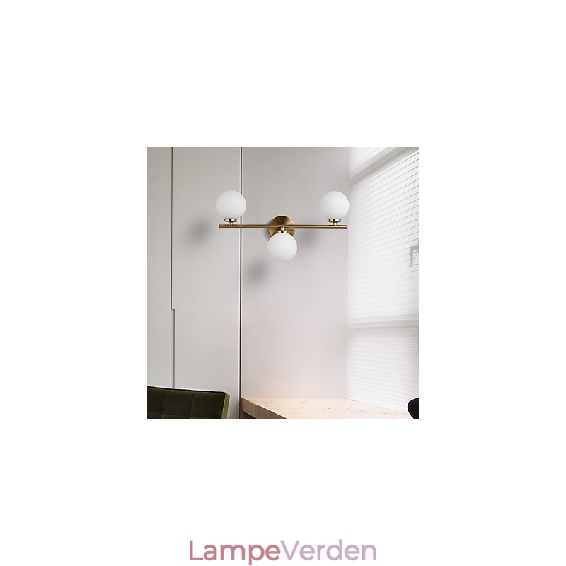 Glasvæglampe Moderne moderne bronzefunktion til Mini Style Uplight væglamper Væglampe