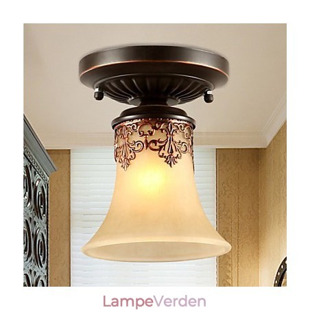 Vintage Country Island Maleri Metal Flush Mount