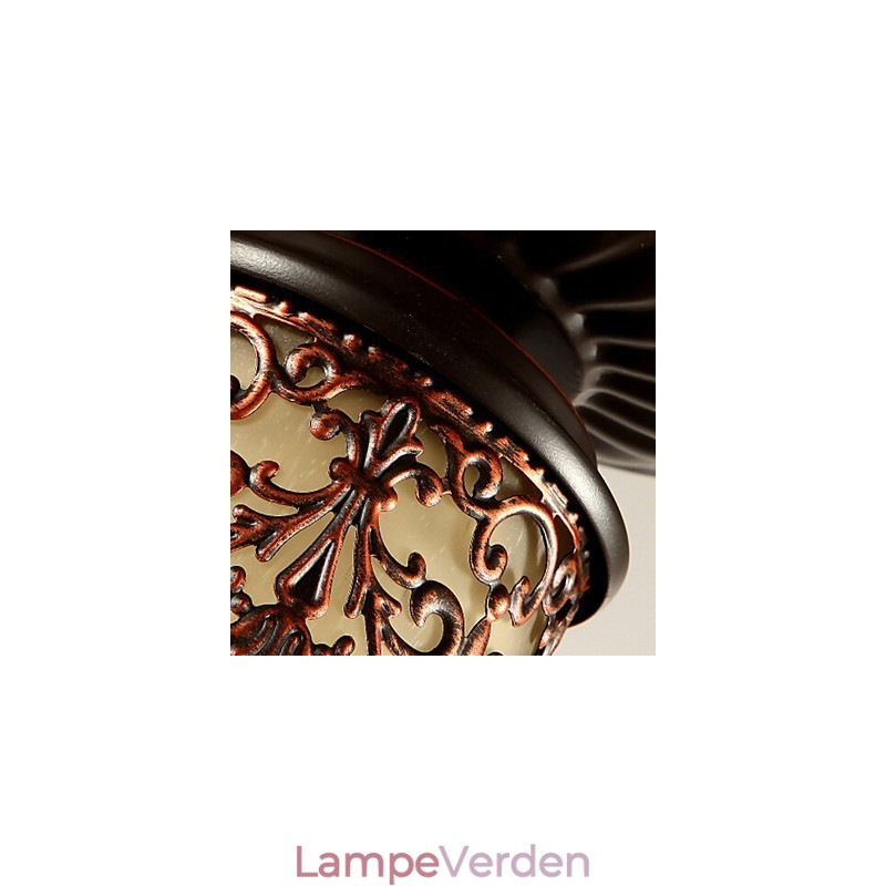 Vintage Country Island Maleri Metal Flush Mount