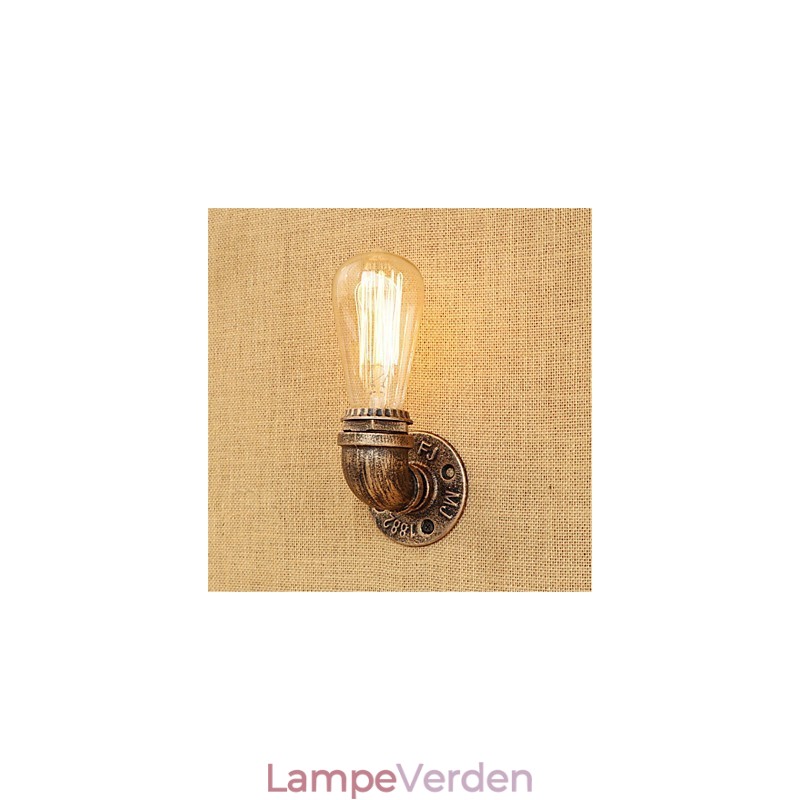 Country Retro Painting Feature for Mini Style Ambient Light Væglamper Væglampe