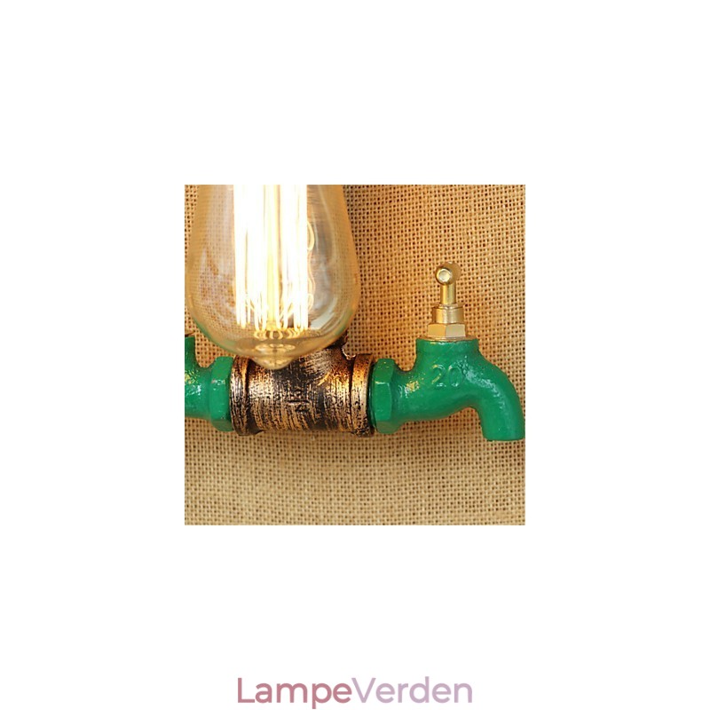 Country Retro Painting Feature for Mini Style Ambient Light Wall Sconces Wall Light
