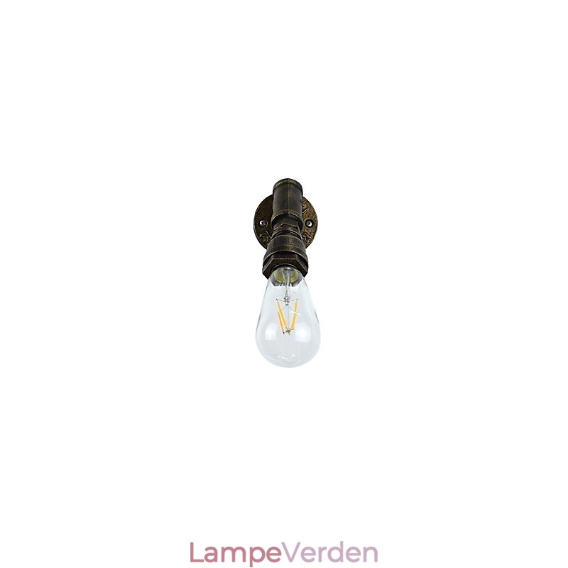 Væglampe Væglamper Vægjern Væglampe Stum Sort Lyssværd Lampe På Væg