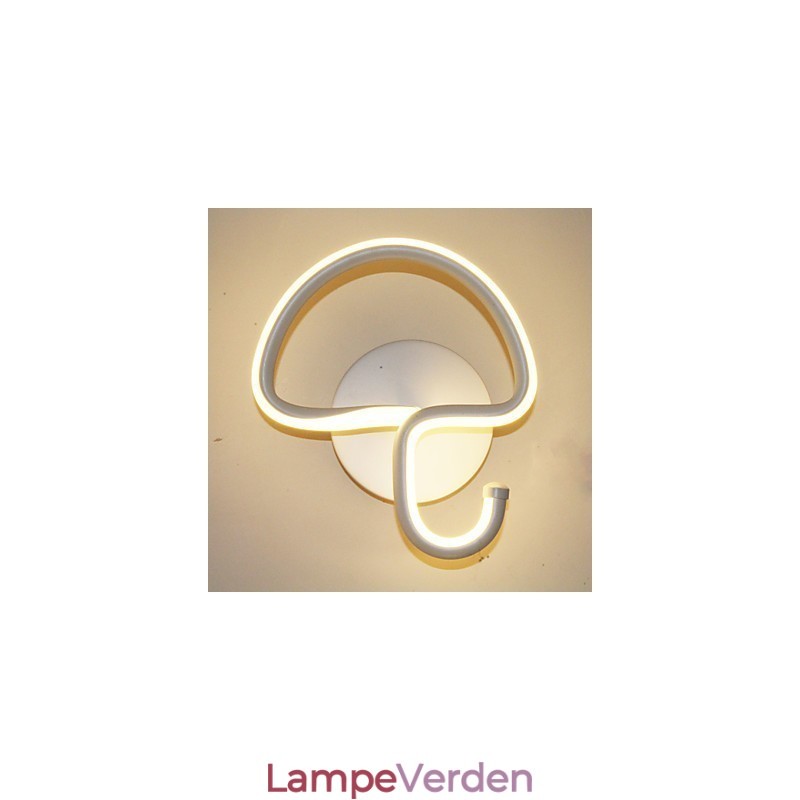 Moderne Minimalistisk Lampe Soveværelse Sengelampe Gange Hotel Projekt Belysning Aluminium Cirkulær Væglampe