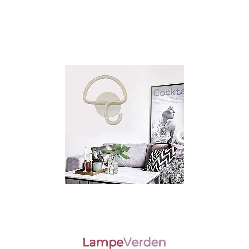 Moderne Minimalistisk Lampe Soveværelse Sengelampe Gange Hotel Projekt Belysning Aluminium Cirkulær Væglampe