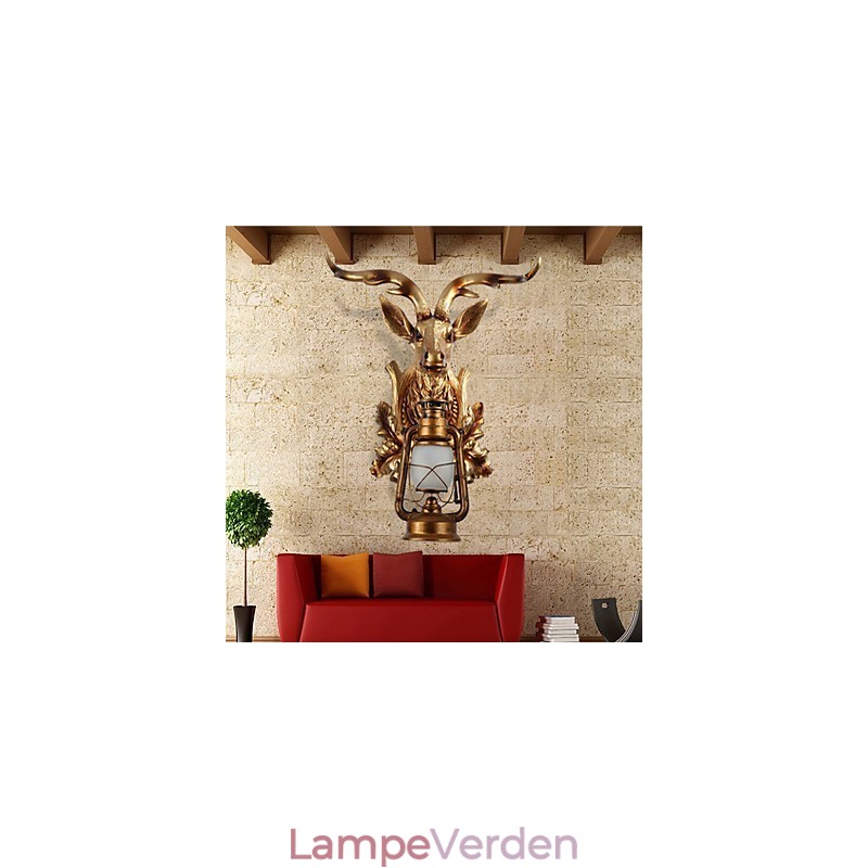 Moderne moderne traditionel klassisk rustik lodge-malerifunktion til Mini Style Ambient Light