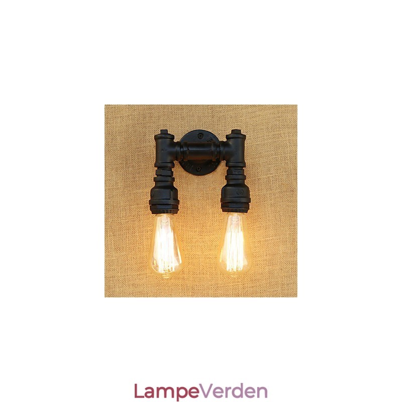 Rustik Lodge Country Retro maleri funktion til Mini Style Ambient Light Wall Sconces