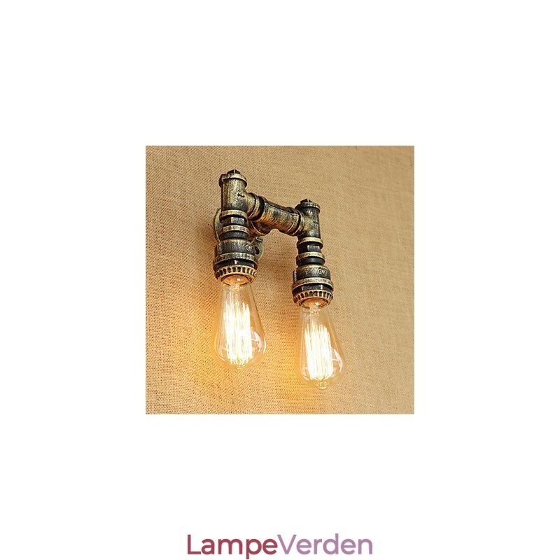 Rustik Lodge Country Retro maleri funktion til Mini Style Ambient Light Wall Sconces