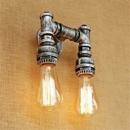 Rustik Lodge Country Retro maleri funktion til Mini Style Ambient Light Wall Sconces