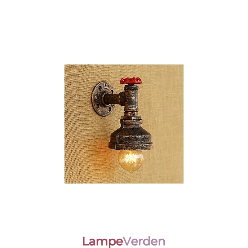 Country Retro Painting Feature for Ambient Light Wall Sconces Wall Light