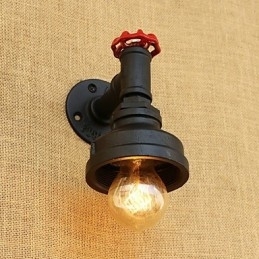 Country Retro Painting Feature for Ambient Light Wall Sconces Wall Light