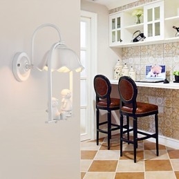 Moderne moderne malerifunktion til øjenbeskyttelse Ambient Light Wall Sconces Wall Light