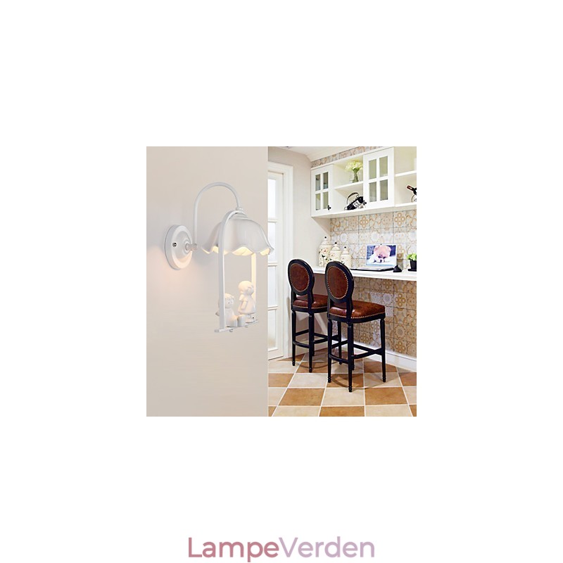 Moderne moderne malerifunktion til øjenbeskyttelse Ambient Light Wall Sconces Wall Light