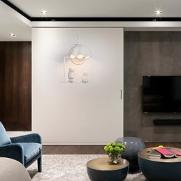 Moderne moderne malerifunktion til øjenbeskyttelse Ambient Light Wall Sconces Wall Light